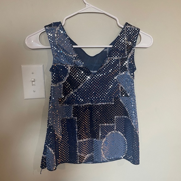 Disco-esque flowy Top - Picture 2 of 2